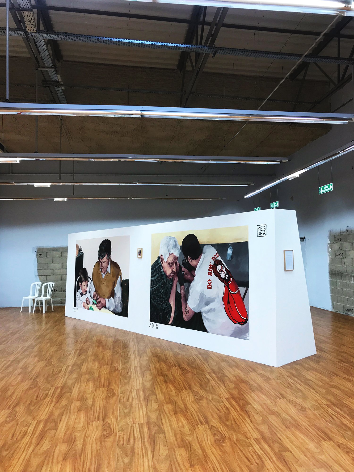expo l'art ou on ne l'attend pas,  KEGREA - peintures 1997-2018