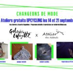 ateliers upcycling avec les Galeries Lafayette