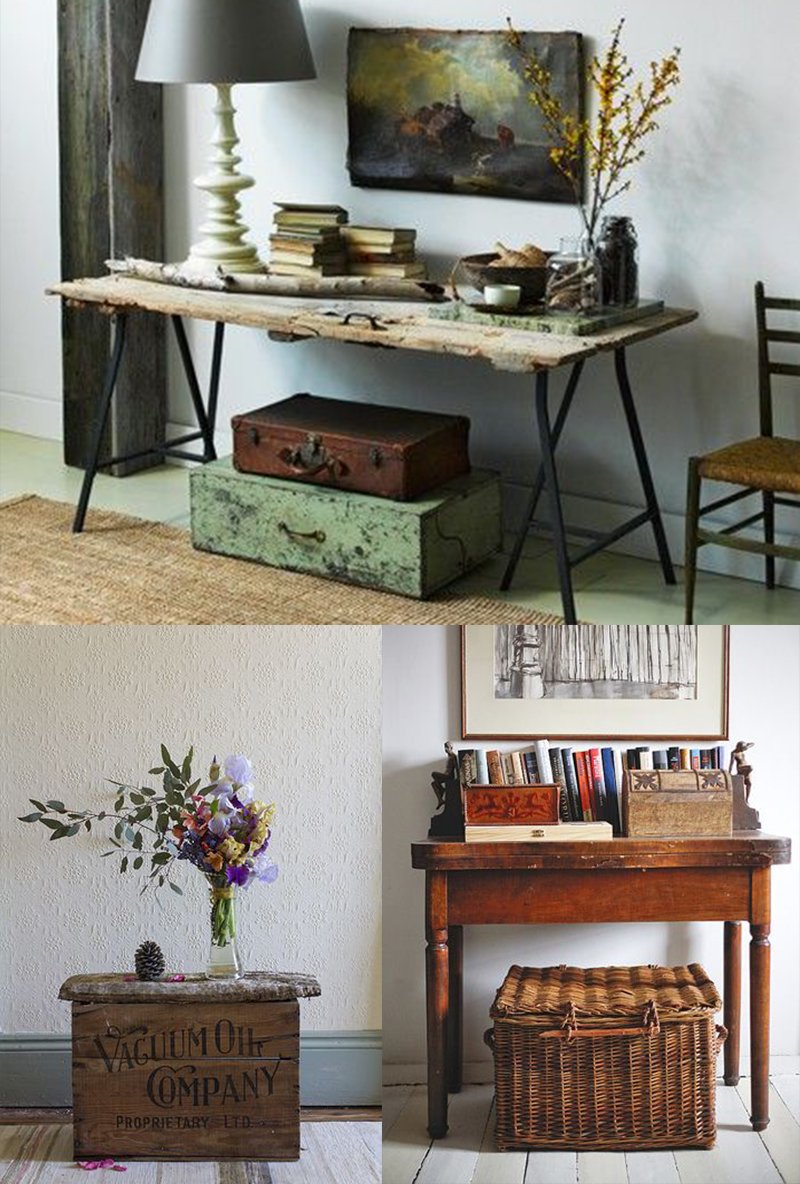 Idée Déco Avec Une Malle Ancienne Comment utiliser de vieilles valises ou une malle dans la déco - Atelier  des tilleuls