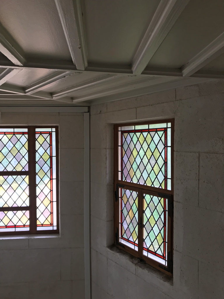 vitraux de la maison alsacienne à Angoulême en Charente