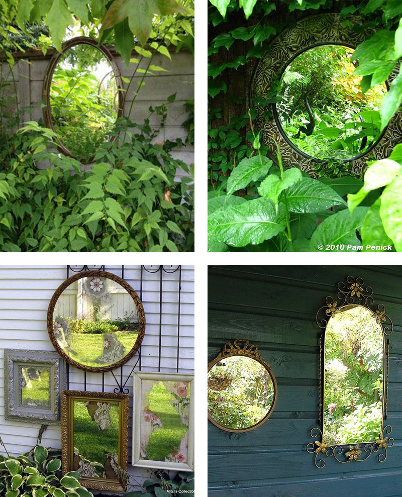 Miroirs de Jardin