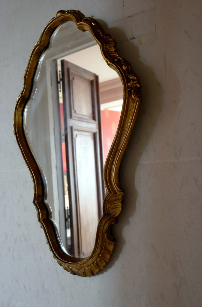 miroir au château de la mercerie en charente