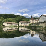 vue extérieure des jardins du Logis de Forge en Charente