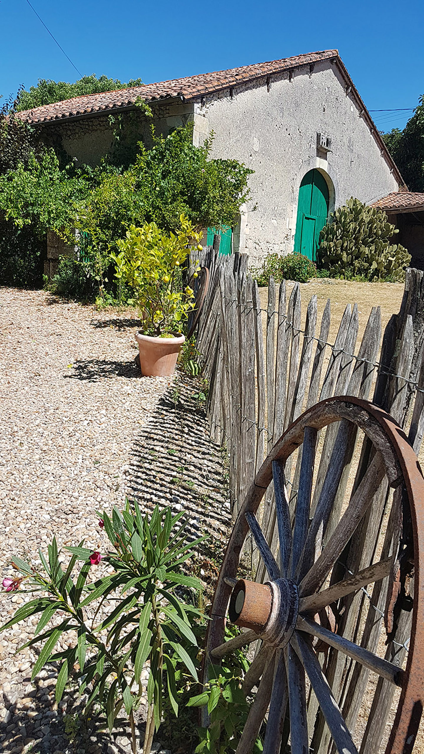 entrée des jardins du coq